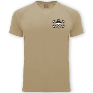 beżowa koszulka sportowa kettleskull