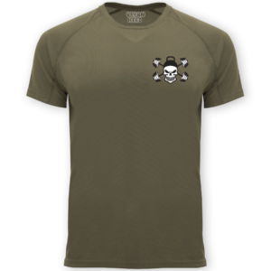 czarna koszulka sportowa kettleskull