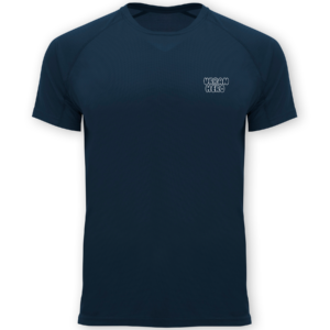 granatowa koszulka sportowa basic