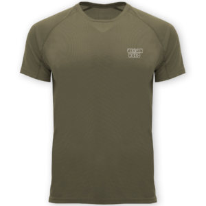 khaki koszulka sportowa basic