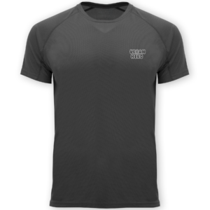 grafitowa koszulka sportowa basic