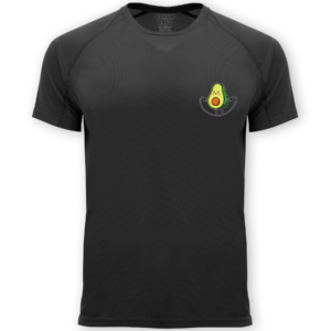 czarna koszulka sportowa Avo-cardio