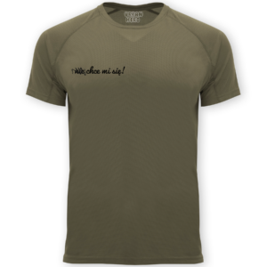 khaki koszulka sportowa chce mi się