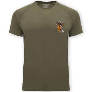 khaki koszulka sportowa the last slice