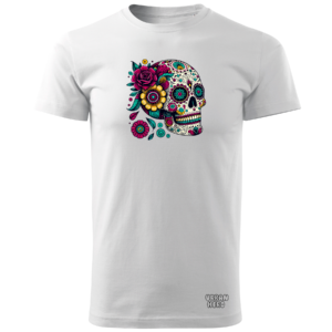 Koszulka Sugar Skull In Flowers