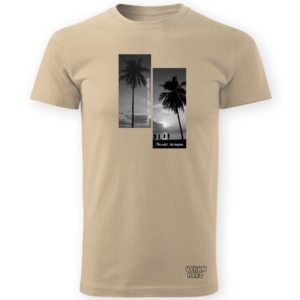 beżowa koszulka the wild life begins