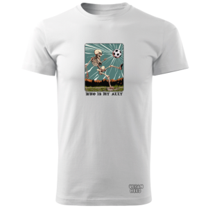 Koszulka z nadrukiem Who is my ally