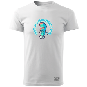 biała koszulka F word