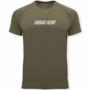 Khaki koszulka sportowa Urban Hero