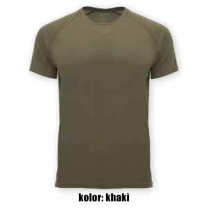 khaki koszulka sportowa basic