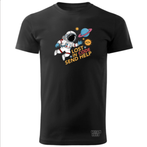 bawełniana koszulka dla programisty